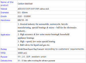 Bolas de acero de bajo carbono pulidas y duraderas para tirachinas, de bajo precio, en tamaños de 4mm, 4.<span class=keywords><strong>5mm</strong></span>, <span class=keywords><strong>5mm</strong></span>, 6mm, 7mm, 8mm, 9mm, 10mm, 11mm, 12mm, 4.763mm - Product Image 3