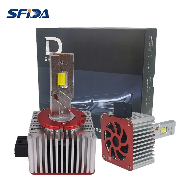 Sfida D1S D2S D3S D4S D8S Canbus voiture phare LED 90W 20000LM 6500k HID xénon lumière à LED Auto phare ampoule