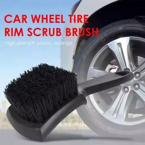 Pp Bristle Washer Detail With Plastic Handle Wheel Tire Rim <b>Scrubbing</b> <b>Brush</b> Car Wash Cleaning Tool - Product Image 4
