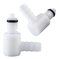 Coupez le connecteur/couplage à déconnexion rapide pour tube en PVC souple ou tube en TPU pour transférer l'eau/l'air