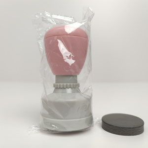 Tampons ronds personnalisés pastel pour enseignant en <span class=keywords><strong>anglais</strong></span>, tampons flash pastel de 30 mm - Product Image 4