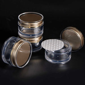 Vasetti acrilici ermetici a forma rotonda per alimenti con marmellata di alimenti - Product Image 4