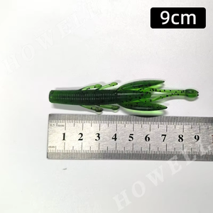 Howell, señuelo <span class=keywords><strong>de</strong></span> pesca <span class=keywords><strong>de</strong></span> PVC <span class=keywords><strong>de</strong></span> alta simulación <span class=keywords><strong>de</strong></span> 90mm, 4,7G, cebo artificial con forma <span class=keywords><strong>de</strong></span> Camarón, plástico metálico suave <span class=keywords><strong>para</strong></span> River Lake Stream OEM - Product Image 4