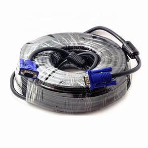 Câble VGA personnalisé D-Sub 15 broches mâle-mâle 1,5 m triple blindage 3+6 coaxial 1080P Full HD pour moniteur d'ordinateur - Product Image 5