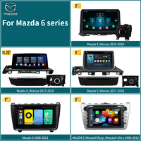 Radio con GPS para Auto KLYDE 9 Android para Mazda 6 Atenza 2019-2020, Montaje en el Tablero, Control del Volante, Cámara de Reversa AHD, 1 Año de Garantía