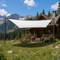Filet d'ombrage blanc en HDPE résistant aux UV, à haute opacité, imperméable, pour serres agricoles