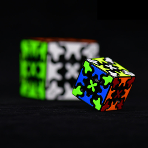 QIYI Mini 3x3 <span class=keywords><strong>Gear</strong></span> Porte-clés Porte-clés 3.5cm Puzzle Magique <span class=keywords><strong>Cube</strong></span> Jouets Éducatifs <span class=keywords><strong>Cube</strong></span> De Vitesse - Product Image 4