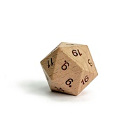 Lot de dés polyédriques en bois personnalisés, faits à la main, 7 pièces, pour D&D, avec sac en velours et boîte métallique