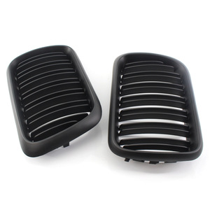 Parrilla Delantera BMW E36 en Negro Mate, Doble Línea, Plástico ABS, para Actualización de Parachoques 1997-1999 - Product Image 2