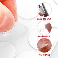 Mousse de silicone Nano Gel Colle d'aspiration A3 Feuilles adhésives double face double face
