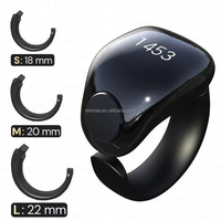 2025 musulmans Iqibla Smart Tasbih compteur anneau numérique Tasbeeh 5 temps de prière rappel de Vibration étanche foi Zikir anneau Kit