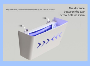 <strong>Best</strong> Easy-to-Install Electric Ultraviolet Insect Lamp Trap White Metal Casing Indoor Hotel Restaurant Mosquito <strong>Fly</strong> <strong>Killer</strong> Solid - Product Image 3