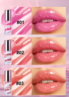 Gloss à lèvres Romantique Beauty Carnival Kisses Sugar Swirl 6 couleurs, effet brillant, hydratant, volumisant, maquillage liquide pour les lèvres
