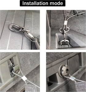 กระเป๋ารถตาข่ายท้ายรถอุปกรณ์รถยนต์ - Product Image 5