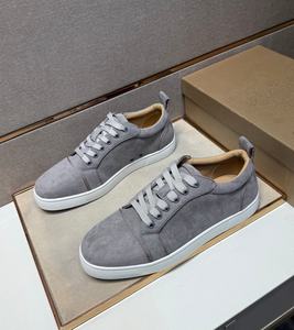 Chaussures de marche rétro pour hommes et femmes, design tendance de haute qualité, antidérapantes et respirantes, semelles rouges, vente en gros. - Product Image 2