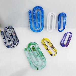 Büyük boy akrilik süblimasyon kağıt klip 2 boyutları özelleştirilmiş baskı kağıdı klipleri boşlukları - Product Image 1