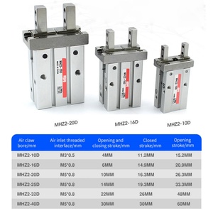 HOFUJNG MHZ2 MHZL2 Finger Claw Pneumatic Double Acting SMC Type Air Gripper <b>Clamping</b> Cylinder Parts with 1 Year Warranty Sale - Product Image 5
