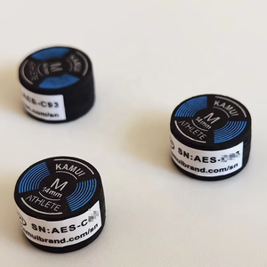 PT-XY-008 Kamui Mẹo Thể Thao Nhiều Lớp Da Cầu Vồng Billiard Hồ Bơi Carom <span class=keywords><strong>Cue</strong></span> Stick Top Tip S M H Phổ Biến Bán Hộp Snooker - Product Image 2