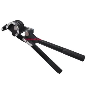 CT-369 black color 3 In 1 180 degree 1/4" 5/16" 3/8" Pipe Tube Bender / Copper Tube / Air Conditioning Tube Manual Elbow Tool