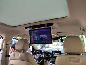 Toyota Van PREVIA Motorhome Luxe VIP avec écran rabattable, mise à niveau de l'écran rabattable, nouveau système motorisé d'écran rabattable - Product Image 5