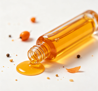 Huile de baies d'argousier, extrait végétal liquide de qualité cosmétique, séché par atomisation, provenant du Jiangsu