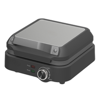 1600W Compact 2 Tranches Petit Déjeuner Sandwich Maker Gaufre Grille-pain & Grill Machine Électrique Ménage Cuisine Équipement