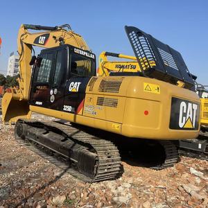 รถขุดตีนตะขาบ Caterpillar 325 มือสอง ชั่วโมงการทำงานต่ำ พร้อมอะไหล่ไฮดรอลิกครบชุด สำหรับงานก่อสร้างโครงสร้างพื้นฐานในเมือง - Product Image 4