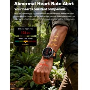 MT68 Outdoor Sport Smart Watch for Men Fitness Tracker 1000mAh Long Life Battery IP68 Waterproof With Flashlight Smartwatch - Product Image 6