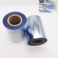 Rouleau de film PVC rigide transparent en plastique clair de 1,0 mm d'épaisseur pour thermoformage