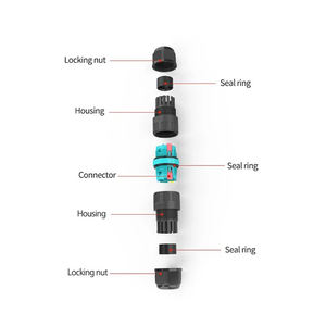 E-WeiChat ホットセール 屋外用ケーブル 電気水中用クイック 2ピン 3ピン 4ピン 5ピン IP68 防水コネクタ - Product Image 4