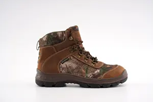 Botas de Seguridad Impermeables para <span class=keywords><strong>Hombre</strong></span> y Mujer, Calzado Profesional para Senderismo al Aire Libre, Escalada, Caza, Punta de Acero, Transpirable - Product Image 4
