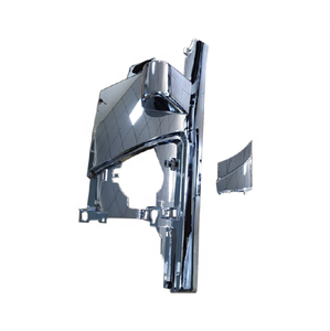 Panneau d'angle chromé à entraînement droit GS-I004-006 GS510157 FR10-01-004-LH pour camion ISUZU FRR210-FRR190 - Product Image 2