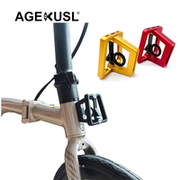 Support de panier de vélo avant AGEKUSL pour vélos pliants Brompton JAVA NEO 3 ACE D10 C5