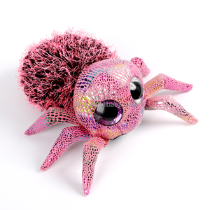 Halloween New Design Sequin Big Eye Spider Plush Toy <strong>Scary</strong> Stuffed Animal <strong>Doll</strong> for Halloween Decorations - Product Image 4