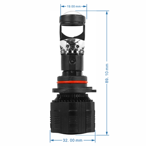 Mini lente 72W 36V LED faro serie 9005 HB3 9006 HB4 CANBUS accesorios delanteros de coche haz de luz perfecto H4 H8 para BMW <span class=keywords><strong>Toyota</strong></span> - Product Image 2