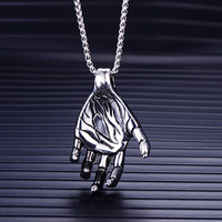 Collier pour homme en acier inoxydable 316L PVD, personnalisé, étanche, style hip-hop punk rock créatif, microphone, best-seller
