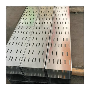 ケーブルトレイトランキング軟鋼重量150mm穴あき亜鉛メッキケーブル管理トレイ - Product Image 6