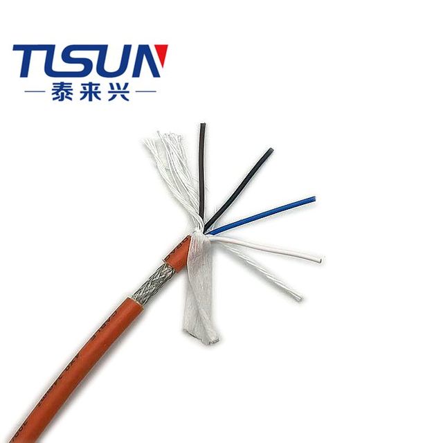 Factory Direct-sale PUR-CY 4X0.14mm² Flexible Shielded Cable with PE Insulation