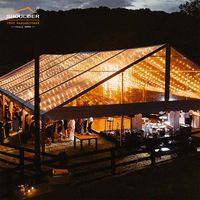500 1000 personnes grande capacité tente de mariage en aluminium de luxe église événement tentes de fête avec doublure revêtement de sol accessoires de décoration