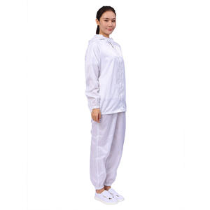 Tuta Protettiva Monouso Impermeabile Antistatica di Sicurezza SMS Traspirante per Uso in Laboratorio e Camera Bianca Vendita all'Ingrosso - Product Image 1