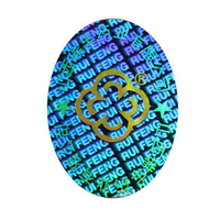 Conception gratuite de haute qualité marque protéger hologramme laser étiquettes hologramme 3d autocollant rouleau