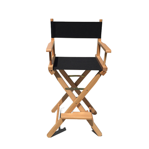 Venta al por mayor personalizado OK muestra dormitorio exterior plegable Metal barato playa Kamp Sandalyesi Director silla hecha de madera - Product Image 2