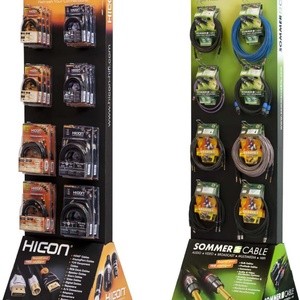 ชั้นวางสินค้าแบบตั้งพื้นพร้อมตะขอแขวนแบบกำหนดเอง ทำจากกระดาษแข็ง ชั้นวางกระดาษแบบไฟฟ้า อุปกรณ์จัดระเบียบ - Product Image 6