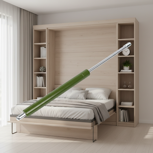 Amortiguador de gas hidráulico, pistón neumático, resorte de elevación 555N 565N 575N 585N 595N para cama - Product Image 4