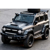 Ensemble de phares pour Tank 300, style Bronco, phares LED laser, 3000K blanc chaud, 12V 70W 4000 lumens, super lumineux