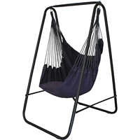 Support de chaise suspendue moderne en métal pour hamac de jardin extérieur, idéal pour les applications scolaires, de cuisine, de villa et d'entrepôt