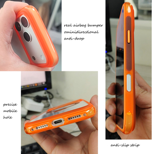 Étui de téléphone portable antichoc à protection intégrale 360° avec béquille magnétique rotative en métal pour 17/18 - Product Image 4