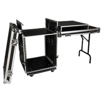 3 portes châssis monocouche caisse de vol en bois aluminium sans présentoir de bureau