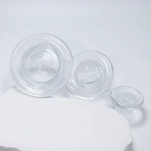 Bouteille en verre à large ouverture pour réactifs chimiques de laboratoire médical et d'apothicaire, brun ambre, 50 ml, 125 ml, 250 ml, 500 ml, avec bouchon en liège et impression sérigraphiée - Product Image 2