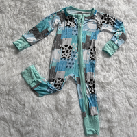 Vêtements pour nouveau-nés en bambou, combinaison de sommeil d'hiver, pyjama pour nouveau-nés, combinaison à fermeture éclair, combinaison d'hiver pour bébé, combinaison animale